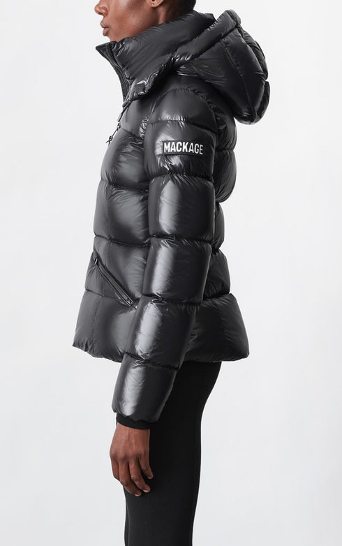MACKAGE MADALYN HOODED LIGHT DOWN JKT Womens Apparel -
