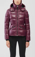 MACKAGE MADALYN-V-WINE LADIES HOODED LIGHT DOWN JKT - WOMENS