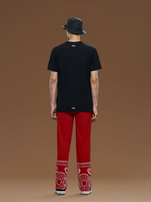 MARCELO BURLON BANDANA LOOSE TRACKPANT Mens Apparel - Mens