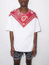 MARCELO BURLON BANDANA OVER T-SHIRT Mens Apparel - MENS