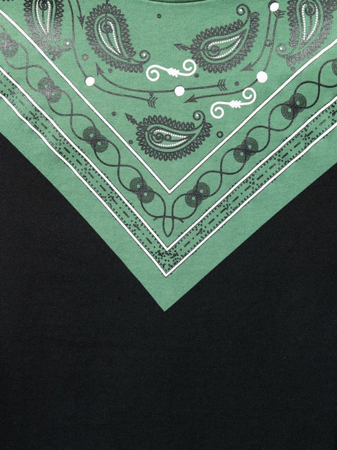 MARCELO BURLON BANDANA OVER T-SHIRT Mens Apparel - Mens