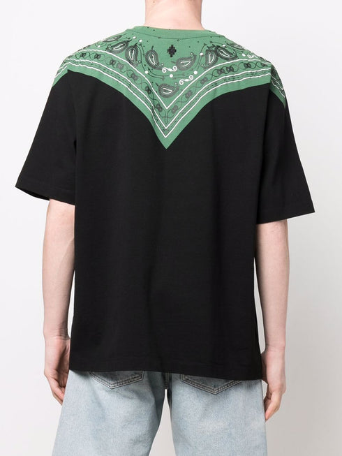 MARCELO BURLON BANDANA OVER T-SHIRT Mens Apparel - Mens