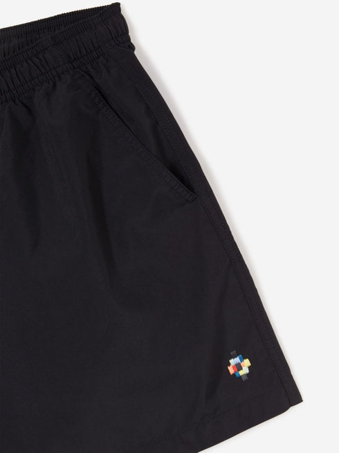 MARCELO BURLON COLOURFUL CROSS SWIM SHORT Mens Apparel -