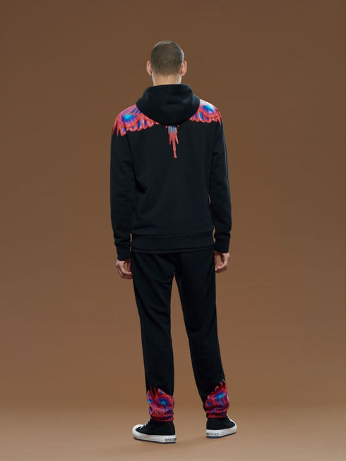 MARCELO BURLON CURVES WINGS REGULAR HOODIE Mens Apparel -