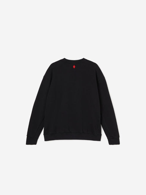 MARCELO BURLON FEATHERS NECKLACE OVER CREW Mens Apparel -