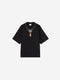 MARCELO BURLON FEATHERS NECKLACE OVER TEE Mens Apparel -