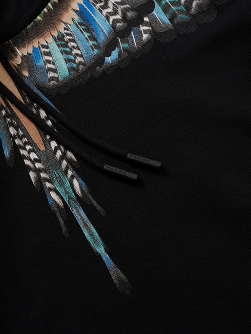 MARCELO BURLON GRIZZLY WINGS REGULAR HOODIE Mens Apparel -