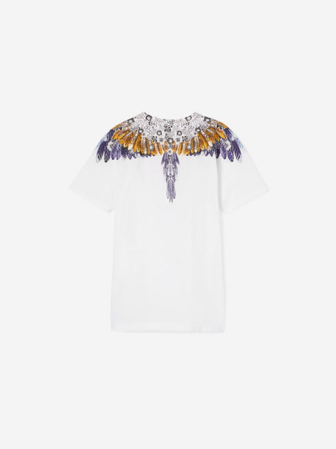 MARCELO BURLON HAWAIANA WINGS REGULAR T-SHIRT Mens Apparel -
