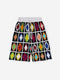 MARCELO BURLON MACRAME CROSS KNIT SHORTS Mens Apparel -