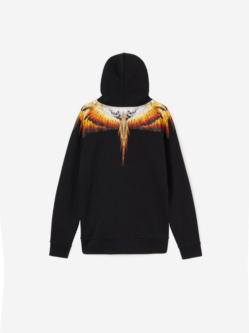 MARCELO BURLON SOLFOLK WINGS REGULAR HOODIE Mens Apparel -