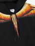 MARCELO BURLON SOLFOLK WINGS REGULAR HOODIE Mens Apparel -