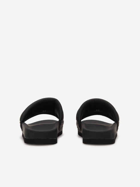 MARCELO BURLON TEMPERA C PADDED MENS SLIDES - MENS SLIDES