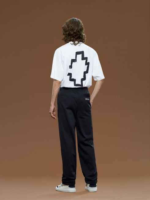 MARCELO BURLON TEMPERA CROSS LOOSE TRACKPANT Mens Apparel -