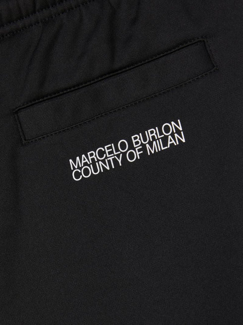 MARCELO BURLON TEMPERA CROSS LOOSE TRACKPANT Mens Apparel -