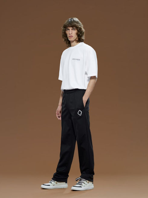 MARCELO BURLON TEMPERA CROSS LOOSE TRACKPANT Mens Apparel -
