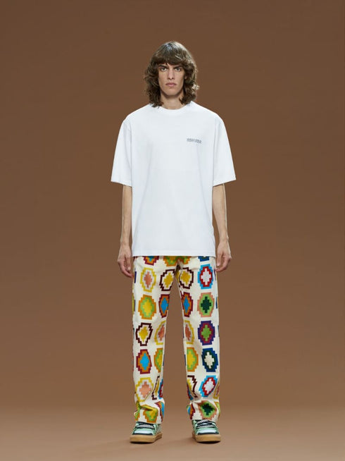 MARCELO BURLON TEMPERA CROSS OVER T-SHIRT Mens Apparel -