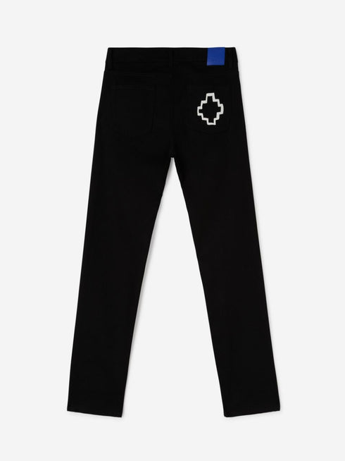 MARCELO BURLON TEMPERA CROSS RAW SLIM DNM Mens Apparel -