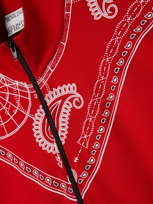 MARCELO BURLON TEMPERA SLIM TRACK JACKET Mens Apparel - Mens