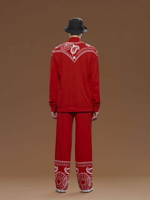 MARCELO BURLON TEMPERA SLIM TRACK JACKET Mens Apparel - Mens