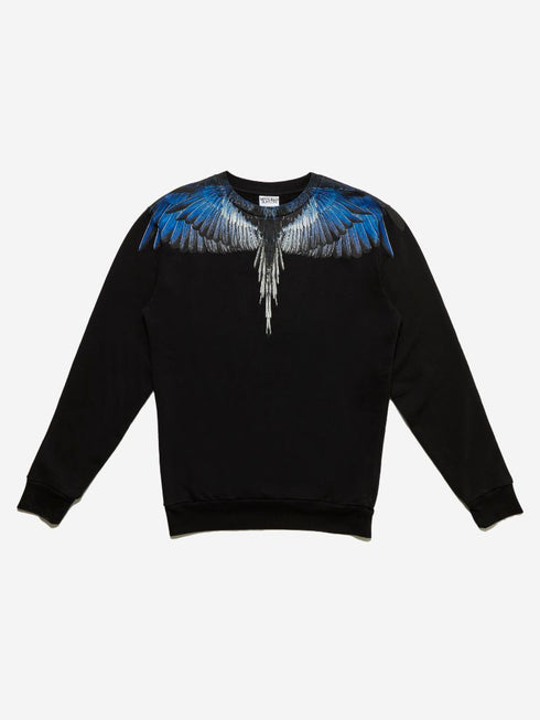 MARCELO BURLON WINGS REGULAR CREWNECK Mens Apparel - MENS