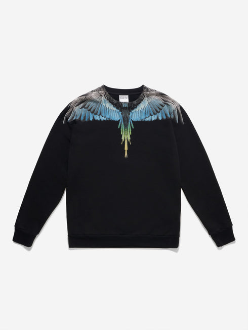 MARCELO BURLON WINGS REGULAR CREWNECK Mens Apparel - MENS