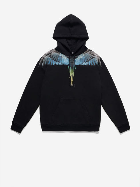 MARCELO BURLON WINGS REGULAR HOODIE Mens Apparel - MENS