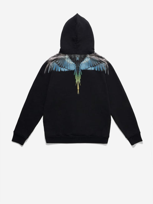 MARCELO BURLON WINGS REGULAR HOODIE Mens Apparel - MENS