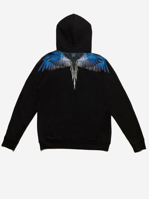 MARCELO BURLON WINGS REGULAR HOODIE Mens Apparel - WOMENS