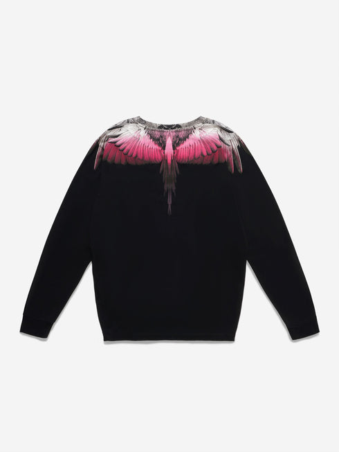 MARCELO BURLON WINGS REGULAR L/S REGULAR TEE Mens Apparel -