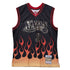 MITCHELL & NESS FLAMES SWINGMAN 76ERS IVERSON Mens Apparel -