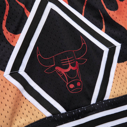 MITCHELL & NESS FLAMES SWINGMAN SHORT BULLS Mens Apparel -