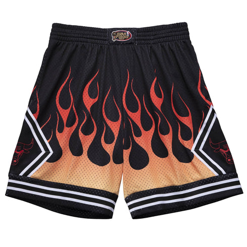 MITCHELL & NESS FLAMES SWINGMAN SHORT BULLS Mens Apparel -