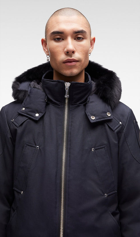 MOOSE KNUCKLES Ballistic Bomber Mens Apparel