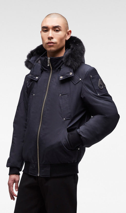 MOOSE KNUCKLES Ballistic Bomber Mens Apparel