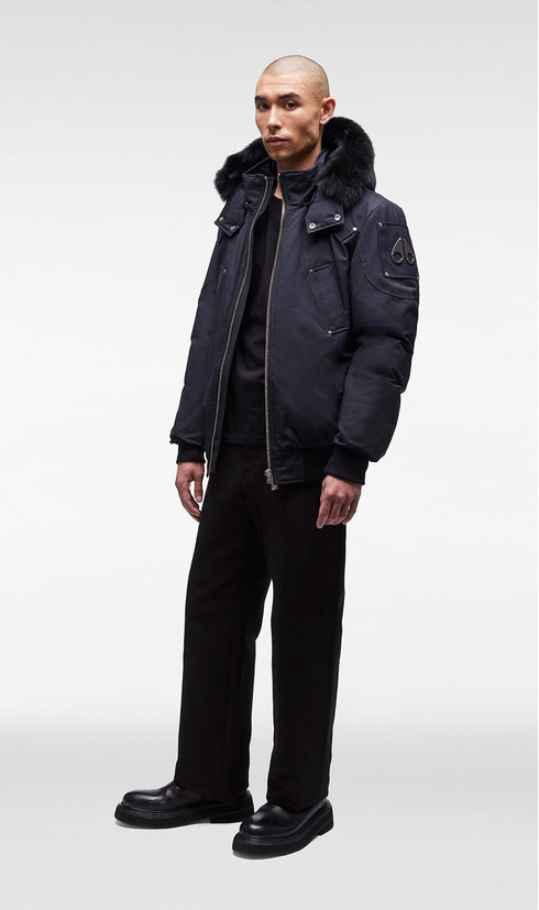 MOOSE KNUCKLES Ballistic Bomber Mens Apparel