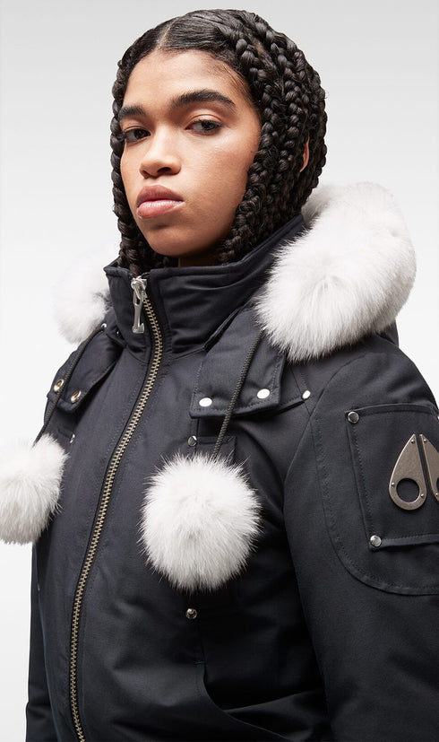 MOOSE KNUCKLES Debbie Bomber Womens Apparel