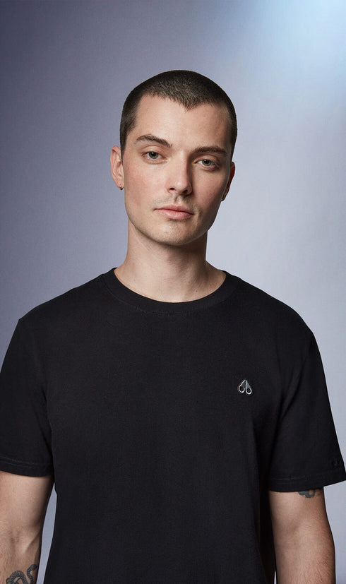 MOOSE KNUCKLES CLASSIC LOGO TEE Mens Apparel - MENS APPAREL