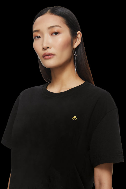 MOOSE KNUCKLES CLASSIC LOGO TEE Womens Apparel - WOMENS