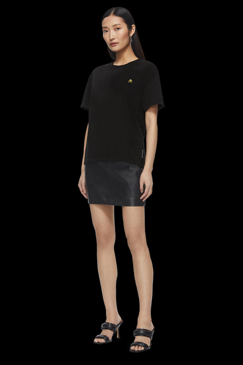 MOOSE KNUCKLES CLASSIC LOGO TEE Womens Apparel - WOMENS