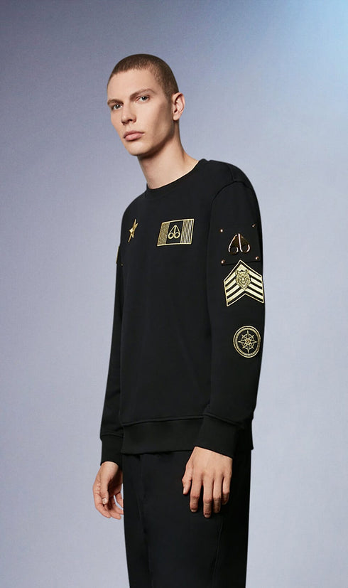 MOOSE KNUCKLES HALDIMAN PULLOVER Mens Apparel - MENS APPAREL