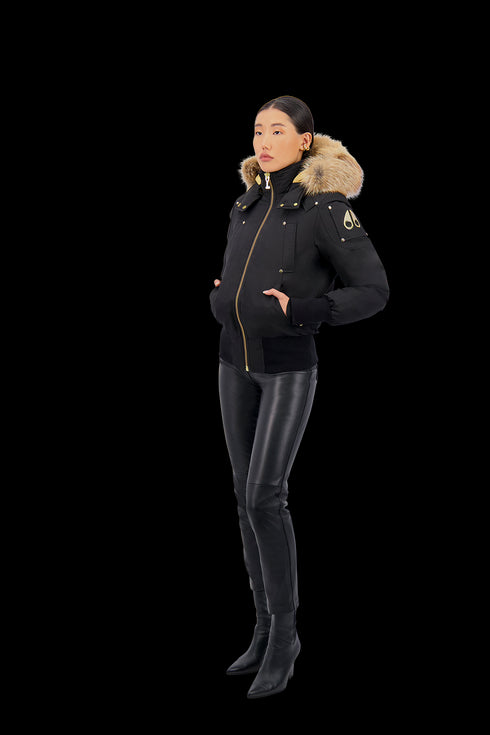 MOOSE KNUCKLES SAINTE FLAVIE BOMBER Womens Apparel - WOMENS