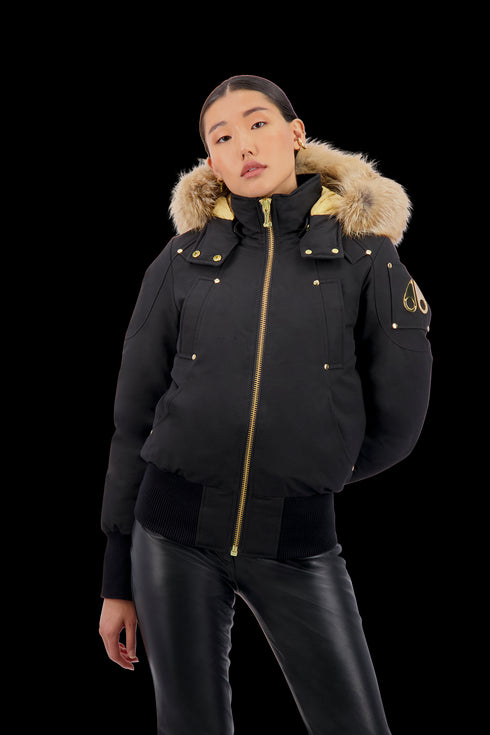 MOOSE KNUCKLES SAINTE FLAVIE BOMBER Womens Apparel - WOMENS