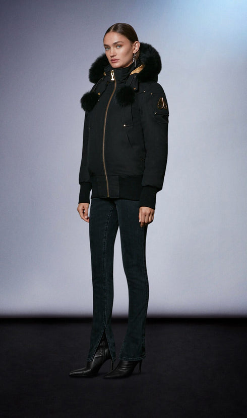 MOOSE KNUCKLES SAINTE FLAVIE BOMBER Womens Apparel - WOMENS