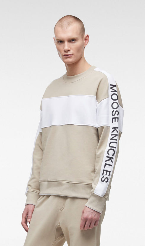 MOOSE KNUCKLES WABASSO CREW NECK Mens Apparel - Mens Apparel