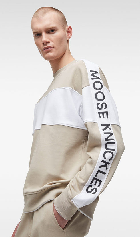 MOOSE KNUCKLES WABASSO CREW NECK Mens Apparel - Mens Apparel