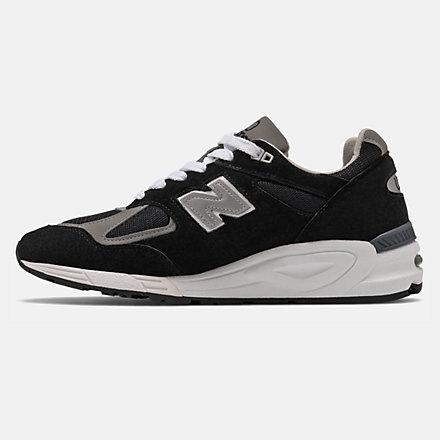 NEW BALANCE (new) M990 V2 MADE IN USA Black Mens Sneakers -
