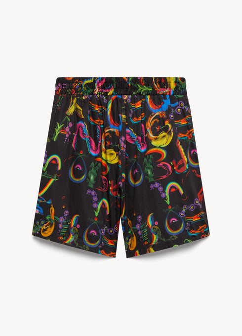 OPENING CEREMON ALLOVER ALPHABET NURSE SHORTS Mens Apparel -