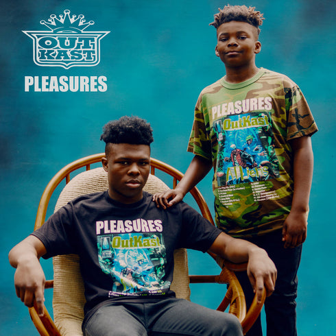 PLEASURES ATLIENS T-SHIRT Mens Apparel - MENS APPAREL