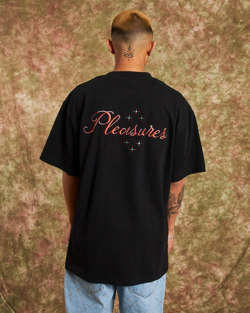 PLEASURES BOLO HEAVYWEIGHT SHIRT - MENS APPAREL