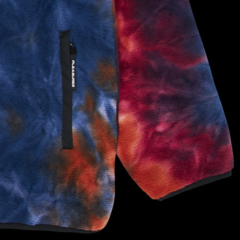 PLEASURES CAFFEINE POLAR FLEECE QTR ZIP Mens Apparel - MENS